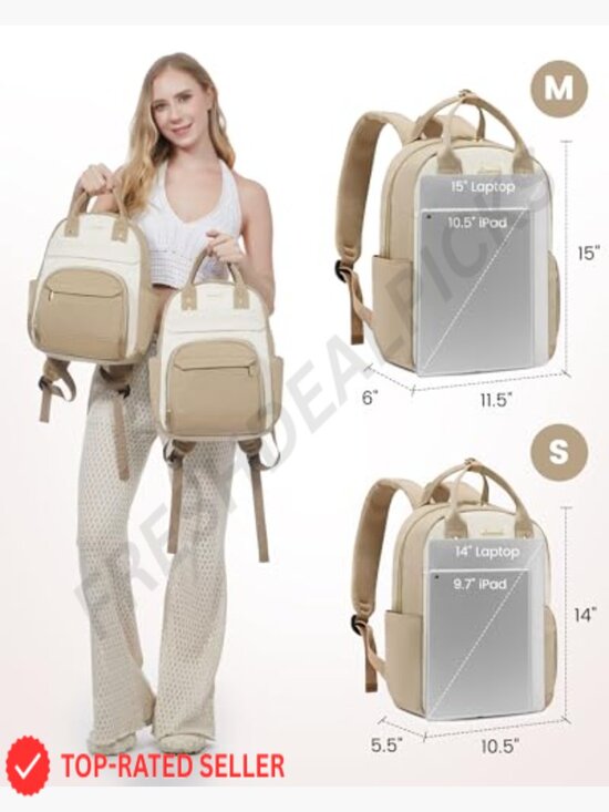 Mini Backpack Purse Women Lightweight Stylish Travel Backpack 15\